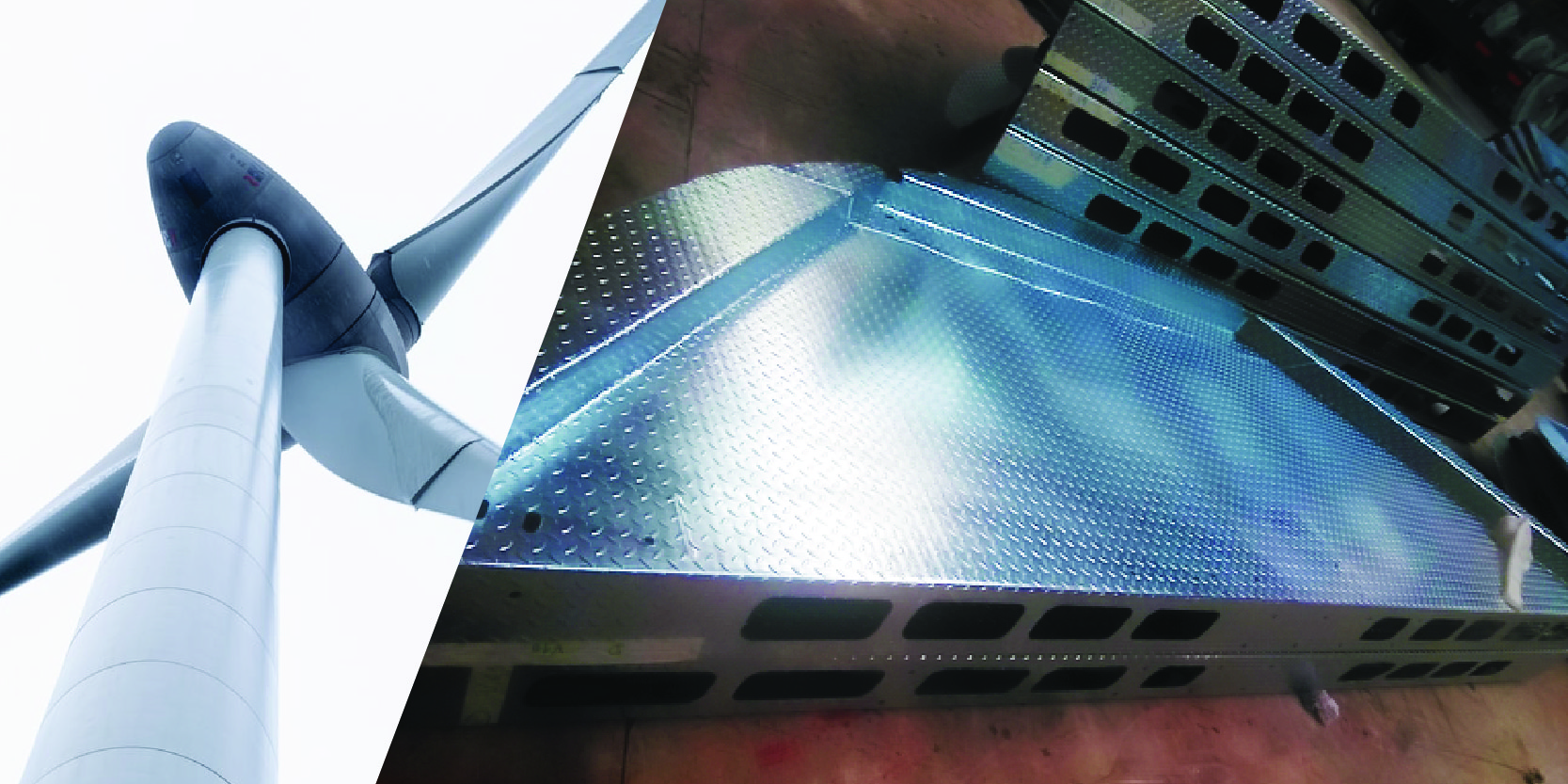 Fabricação de Internos de Torres Eólicas com e sem galvanização 