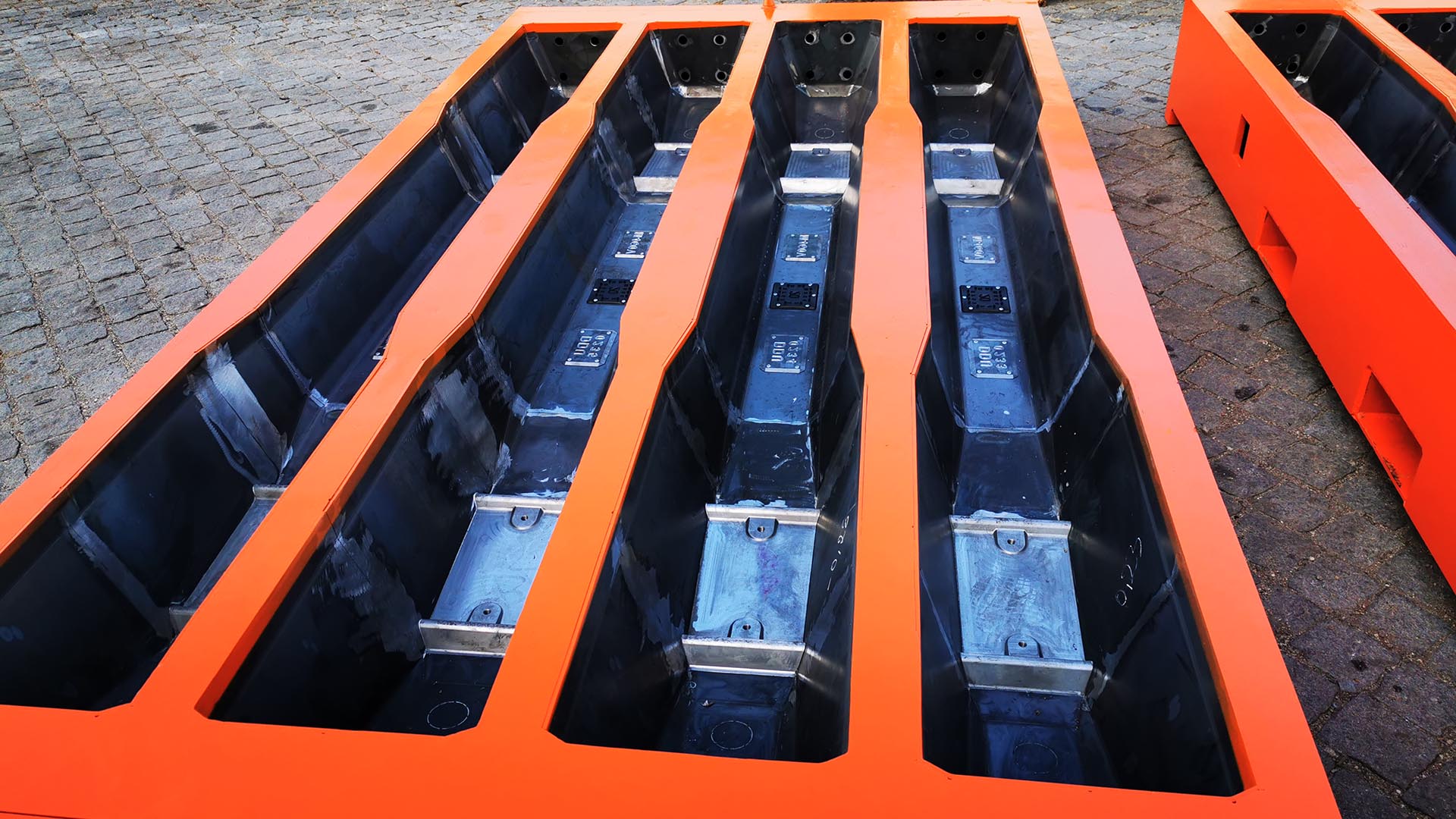 Moldes para fabrico de Travessas de Betão